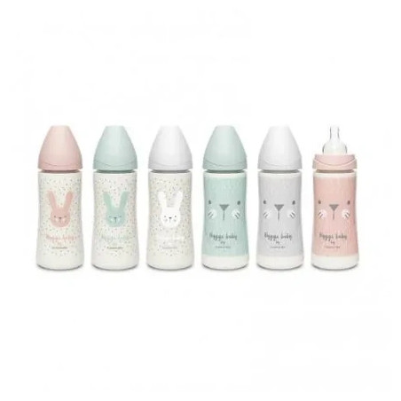 Suavinex Premium Silicone Bottle 360ml Thick Flow 4 Months