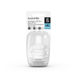 Suavinex Physiological Teat L Flow Silicone 2 Units