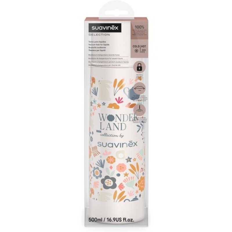 Suavinex Stainless Steel Thermos Bottle for Newborns
