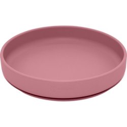 Petite&Mars Take&Match Silicone Plate Dusty Rose For 6 Months And Older