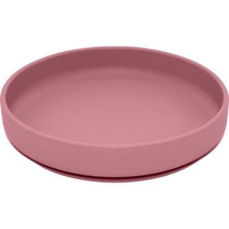 Petite&Mars Take&Match Silicone Plate Dusty Rose For 6 Months And Older