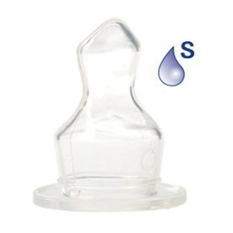 Difrax Dental Flat Nipple Small - Ideal For Infants