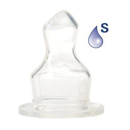 Difrax Dental Flat Nipple Small - Ideal For Infants