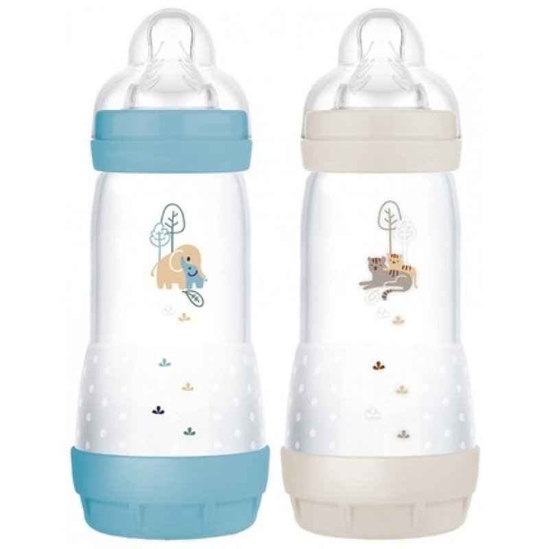 Mam 2 Baby Bottles Easy Start 320ml for 4 Months and Up
