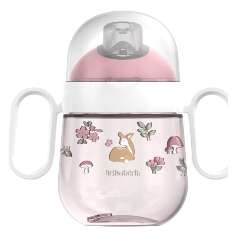 Mepal Nonspill Sippy Cup Mio Little Dutch Leakproof Clear Cap