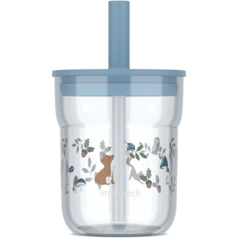 Mepal Children's Cup with Straw Mio Little Dutch Flexible Lid with Insect