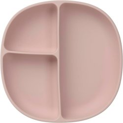 Bbox Silicone Plate with Strong Suction Base - 3 Section Divided Plate