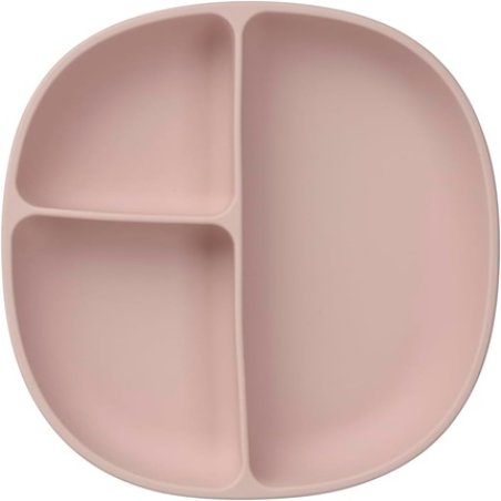 Bbox Silicone Plate with Strong Suction Base - 3 Section Divided Plate