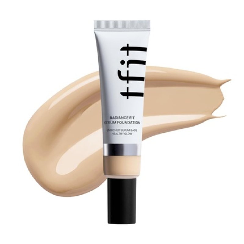Tfit Radiance Fit Serum Foundation Flawless Coverage With Dewy Finish