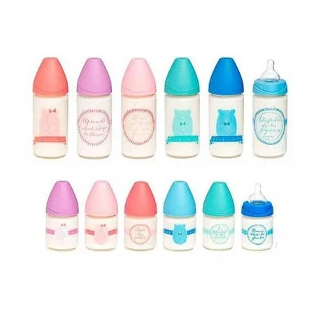 Suavinex Suavinex Bottle Silicone Teat 3 Positions 240ml