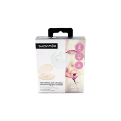 Suavinex Silicone Nipple Shield Size S 2 Units