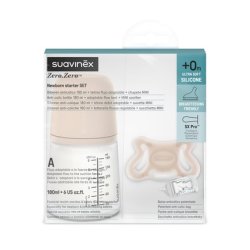 Suavinex Anti-Colic Bottle and Zero Zero Pacifier 180ml