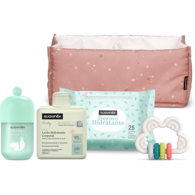 Suavinex Newborn Baby Gift Basket with Organizer - Milk