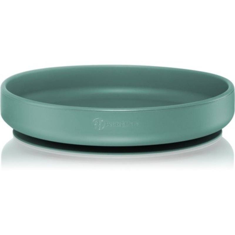 Petite&Mars Take&Match Silicone Plate Misty Green For 6 Months And Older