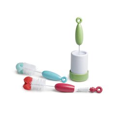 Suavinex 8426420010207 brosse de nettoyage Rouge, Blanc