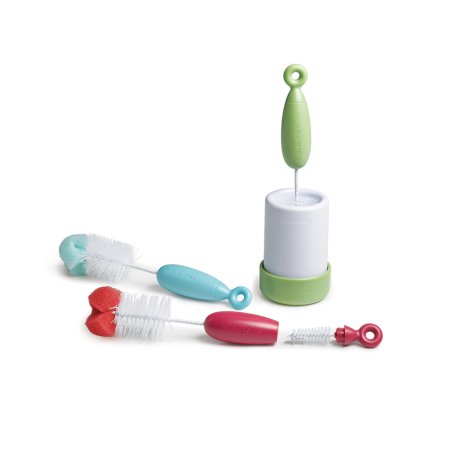 Suavinex 8426420010207 brosse de nettoyage Rouge, Blanc