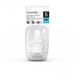 Suavinex Physiological Teat M Flow Silicone 2 Units