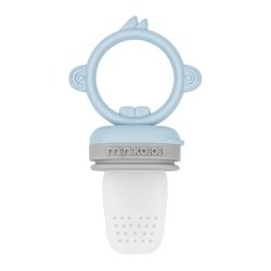 MinikOiOi 101130006 Weaning Fruit Holder Pulp - Light Blue