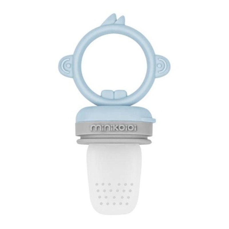MinikOiOi 101130006 Weaning Fruit Holder Pulp - Light Blue