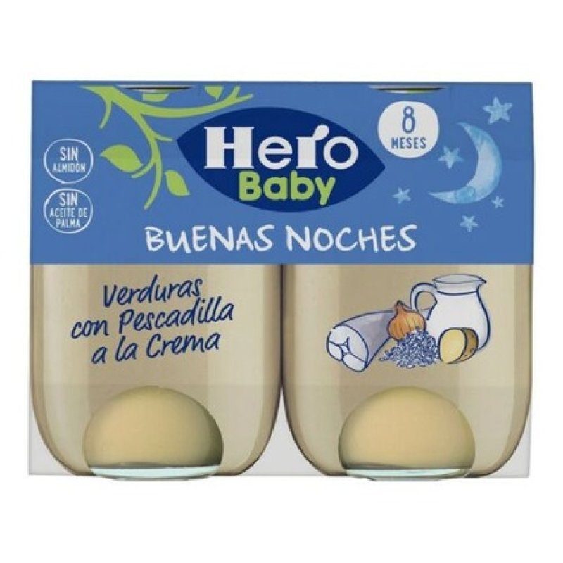 Hero Buenas Noches White Vegetable Baby Food 190g