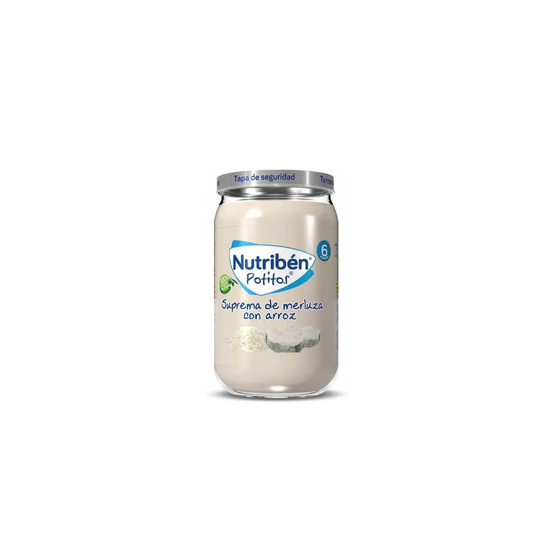 Nutriben Nutribn Potito Suprema Hake And Rice 235g
