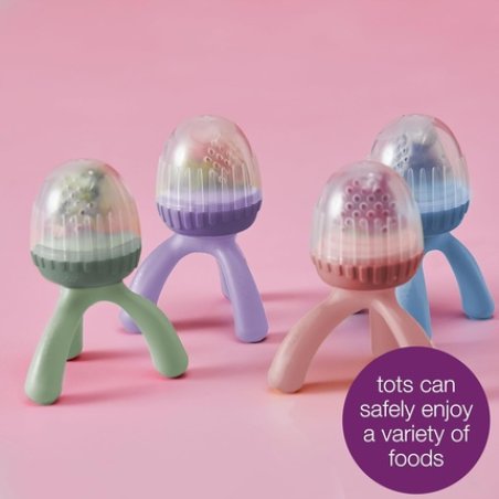Bbox Silicone Fresh Food Feeder Tripod Design Easy for Baby to Hold