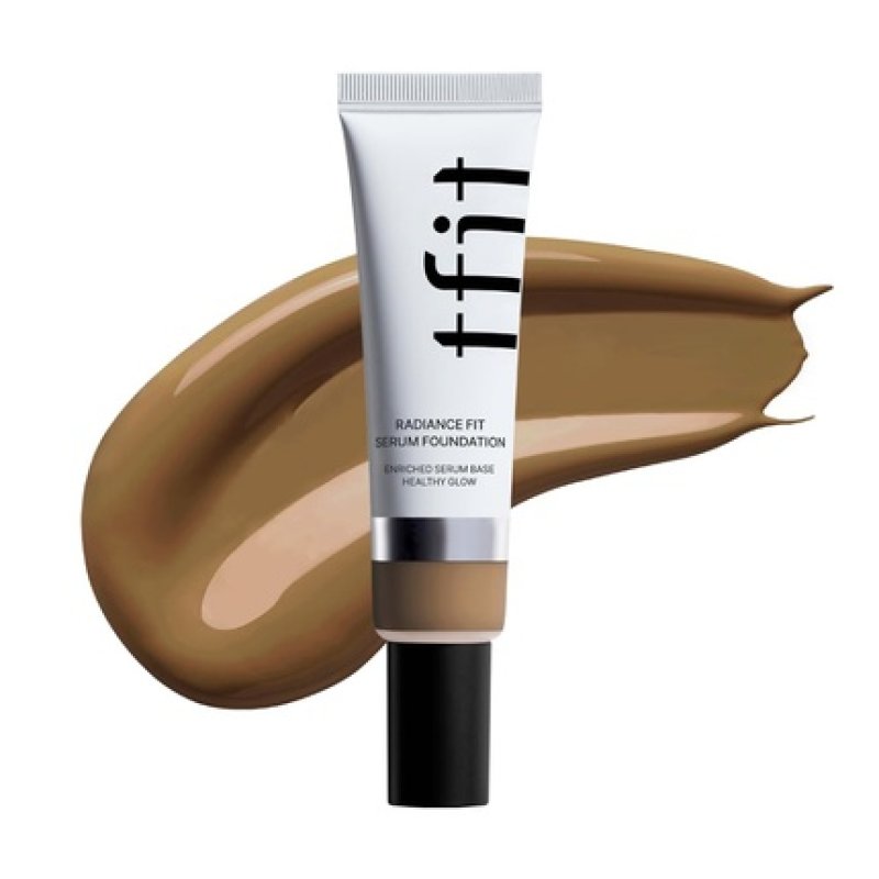 Tfit Radiance Fit Serum Foundation Flawless Coverage With Dewy Finish