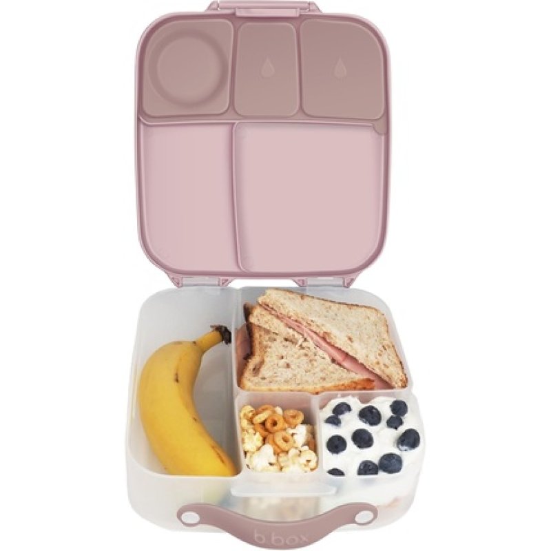 B.Box Oversized Lunch Box for Kids Bento Box with 4 Compartments