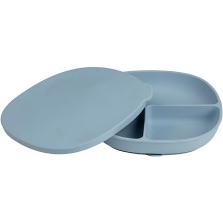 Bbox Silicone Plate with Strong Suction Base 3 Section Divided