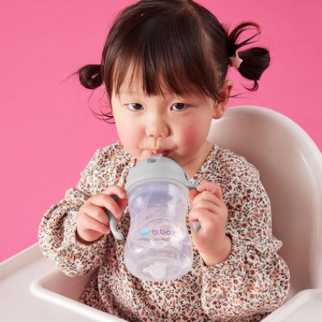Bbox Sippy Cup Drink From Any Angle Flip Top Weighted Straw Leak Proof