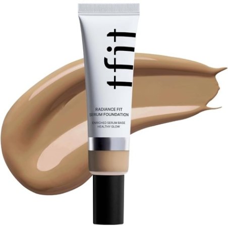 Tfit Radiance Fit Serum Foundation Flawless Coverage With Dewy Finish