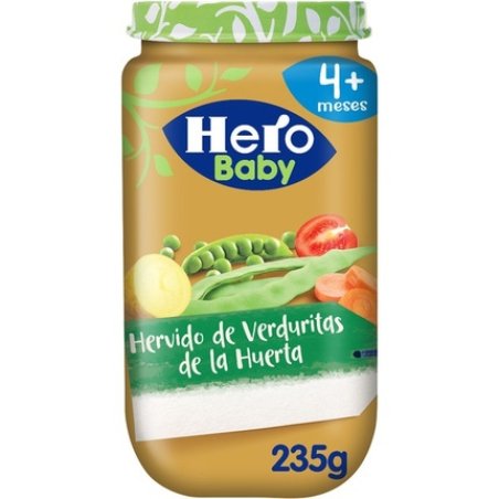Hero Baby Jar Of Boiled Garden Vegetables