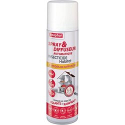 Beaphar Dog Insecticide Habitat Spraydiffuser 250ml For 80m2