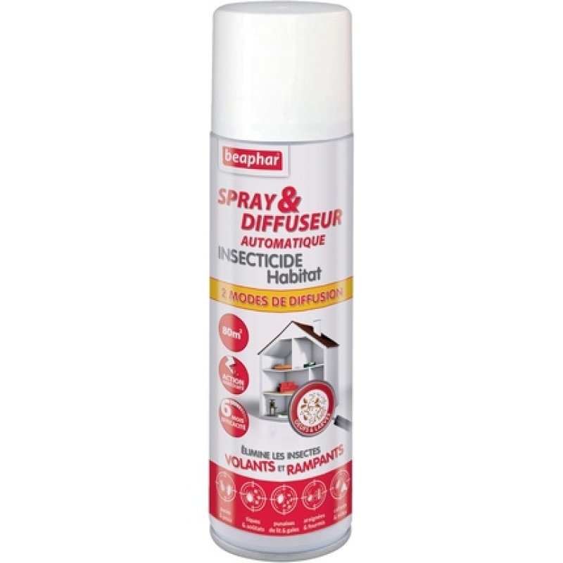 Beaphar Dog Insecticide Habitat Spraydiffuser 250ml For 80m2