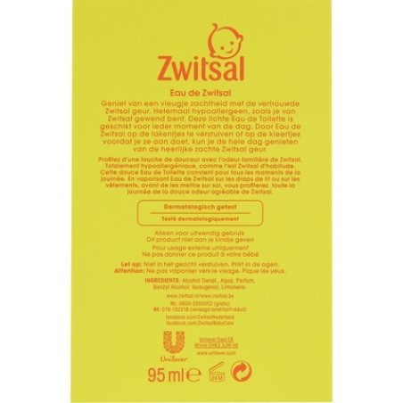 Zwitsal Eau De Zwitsal Set - Eau De Toilette - Gift