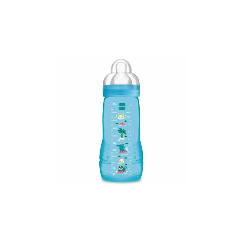 Mam Mam Easy Active Baby Bottle 330 Ml Blue