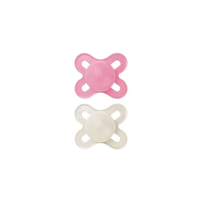 Mam Mam Original Start Silicone 02 Months 2 Units Pink Color