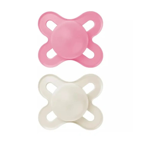 Mam Mam Original Start Silicone 02 Months 2 Units Pink Color