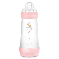 MAM Easy Start Anti-Colic Baby Bottle with SkinSoft Silicone Nipple 320ml Pink