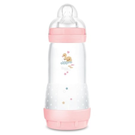 MAM Easy Start Anti-Colic Baby Bottle with SkinSoft Silicone Nipple 320ml Pink