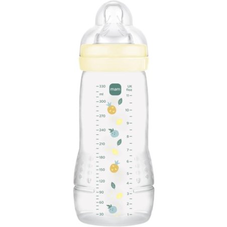 Mam Easy Active Baby Bottle 6 Months Pearl Color 330ml with Teat