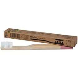 Children's Bamboo Brush Medium Orange 100ml
