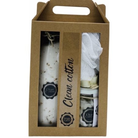 Soap & Gifts Giftset Xl Clean Cotton