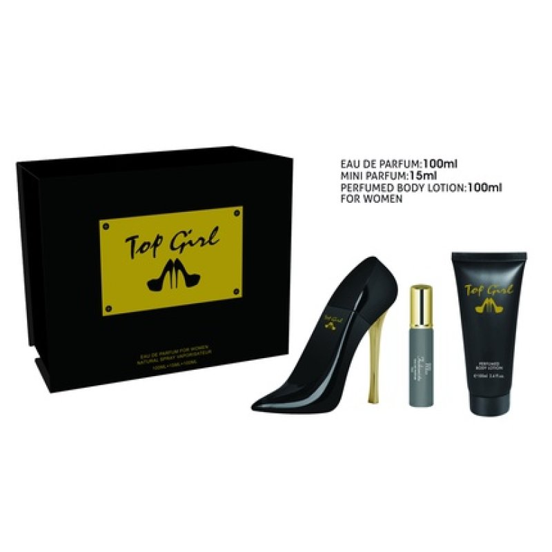 Tiverton Top Girl Black Giftset 3 Pieces