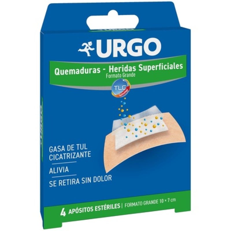Urgo Burns And Superficial Wounds Sterile Dressings By Urgo