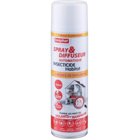 Beaphar Automatic Insecticide Habitat Spray & Diffuser Kills Flying Insects