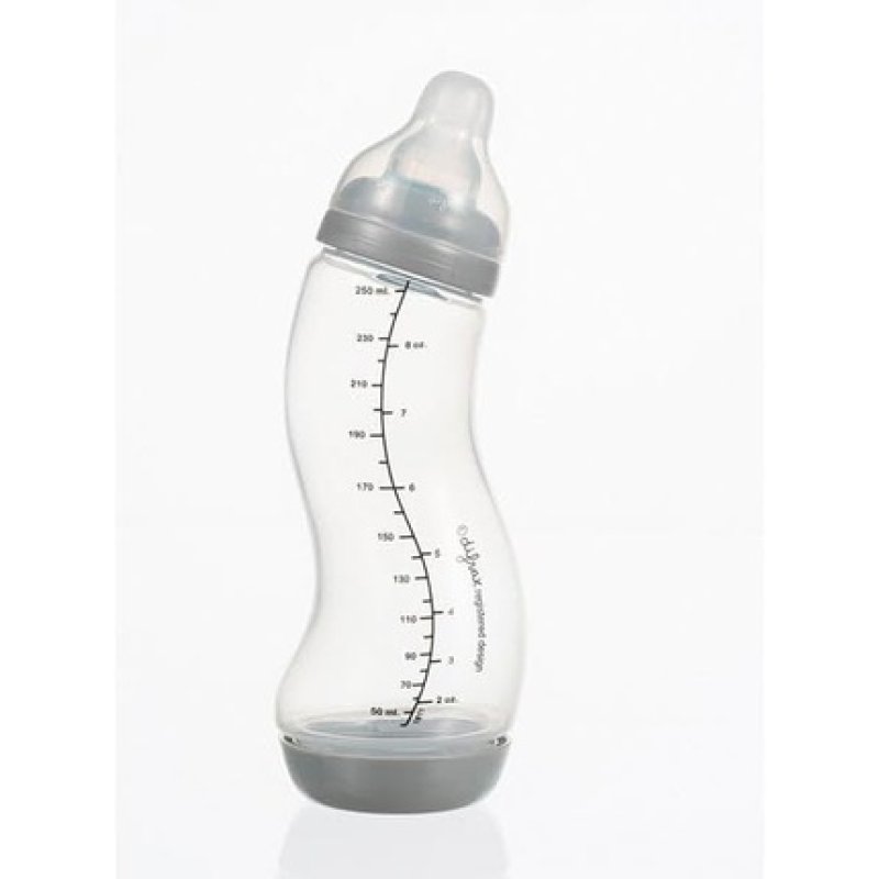Difrax Dosing S Bottle Anti-Colic Gray 250ml