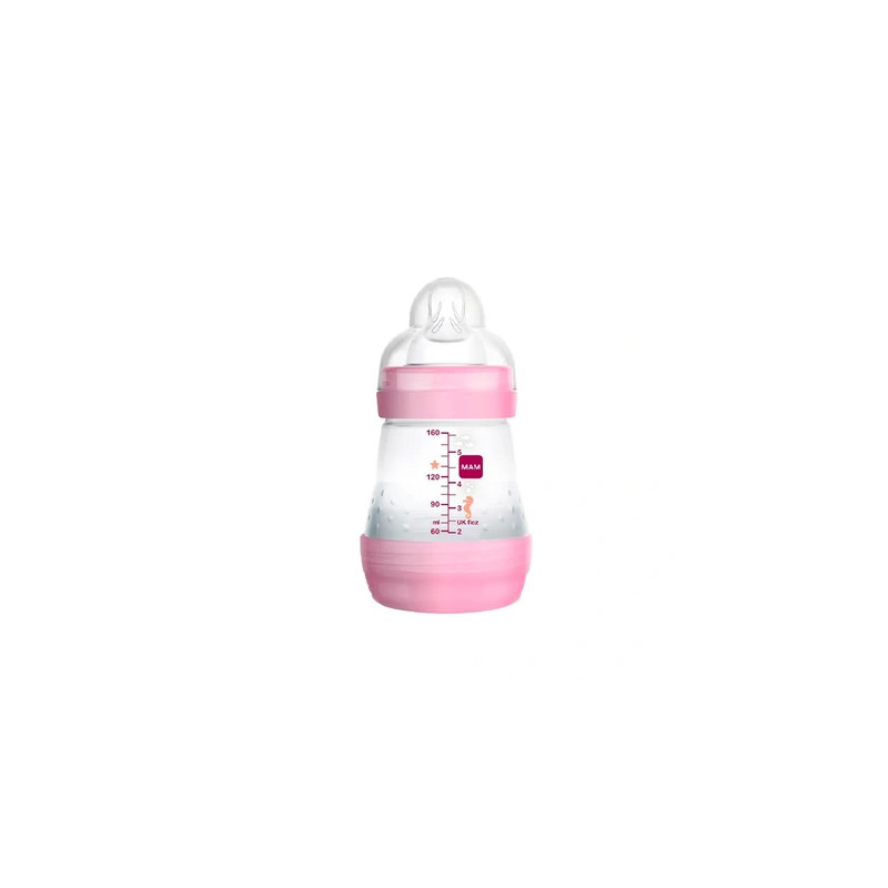 Mam Mam Baby Anti Colic Bottle Pink 160ml