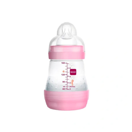Mam Mam Baby Anti Colic Bottle Pink 160ml