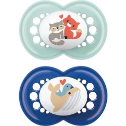 Mam Original S163 Pacifier With Teat, Skinsofttm Silicone, Ultra Soft, For